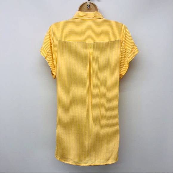 Cosmic Blue Love Yellow Stripe Tunic - Picture 16 of 16